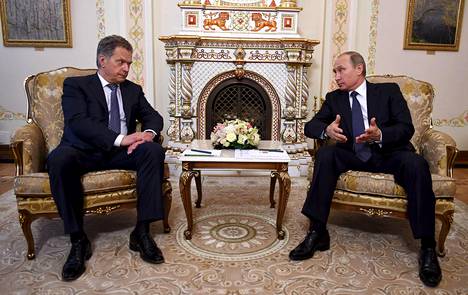 Tuttu paikka Sauli Niinistö ja Vladimir Putin tapasivat Moskovassa myös viime vuonna.