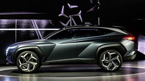 Hyundai Vision T kertoo jo hyvin selvästi, miltä seuraava Tucson näyttää. Tutkielma on lataushybridi, joten sellainen on odotettavissa myös ensi vuonna esiteltävästä tuotantomallista.