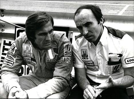 Carlos Reutemann (vas) ajoi Williamsilla vuosina 1980–1982.