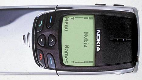 Nokia 8810 sai lempinimen Zippo.