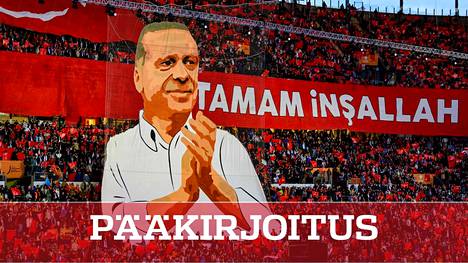 Turkkia hallitsevan AK-puolueen kannattajat kokoontuivat Nef-stadionille Istanbulissa 27. marraskuuta. Menestyksekäs hyökkäys Syyriaan voisi auttaa Recep Tayyip Erdogania voittoon ensi vuoden vaaleissa.