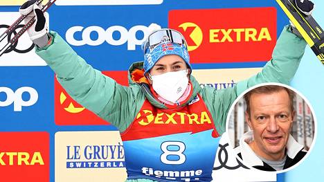 Heidi Weng oli paras norjalaisnainen Tour de Skillä.