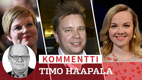 Kenties joku heistä on Sipilän seuraaja: Annika Saarikko, Antti Kaikkonen ja Katri Kulmuni.