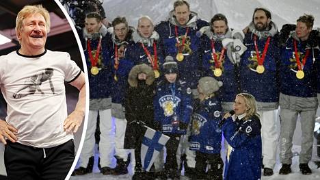 Pertti Ukkola oli iloinen, kun suomalaisten olympiavoittajien kerhoon saatiin lisää jäseniä.