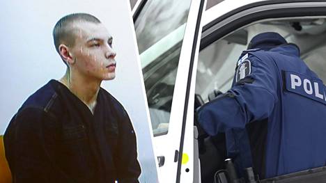 Länsi-Uudenmaan poliisi otti Max Vuorikosken kiinni keskiviikkona. Kuvassa Vuorikoski vangitsemisoikeudenkäynnissä helmikuussa 2020.
