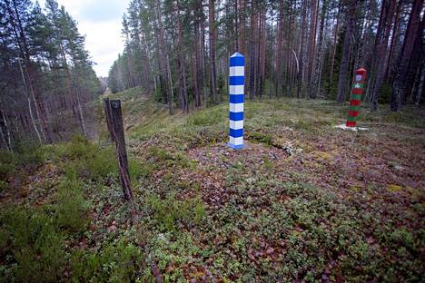 Varpaanlahden rajavalvonta-alue Suomen ja Venäjän raja-alueella Imatralla 19. marraskuuta 2021