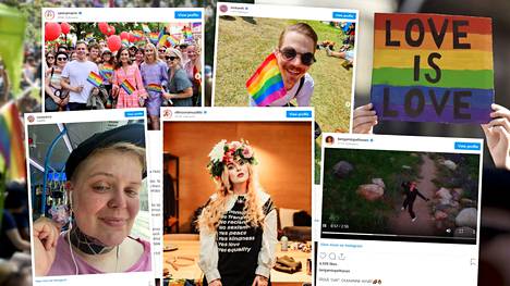 Suomalaiset julkkikset puhuvat somessa Pride-viikon kunniaksi tasa-arvosta ja ihmisoikeuksista.