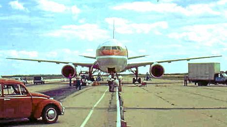 Air Canadan lennon 143 Boeing 767 sai onnettomuuden jälkeen lempinimen Gimli Glider eli Gimlin liitokone.