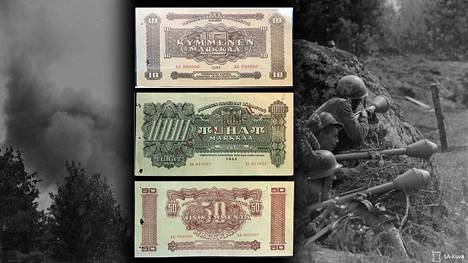 Kalliiksi olisi Suomen kansalle tullut näiden seteleiden käyttööntulo. Tali-Ihantalan maastossa taisteltiin Neuvostoliiton suurhyökkäystä vastaan kesäkuussa 1944.