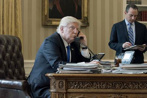 Yhdysvaltain presidentti keskusteli sunnuntaina puhelimessa turkkilaisen virkaveljensä kanssa. Arkistokuva.