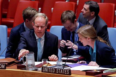 Kremlissä ei riemastuttu Matthew Rycroftin ja Samantha Powerin puheista. YK-lähettiläät syyttivät Venäjää sotarikoksista.