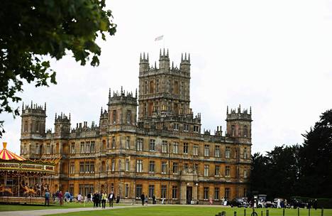 Higcleren linna on toiminut Downton Abbey tv-sarjan ja elokuvan kuvauspaikkana.