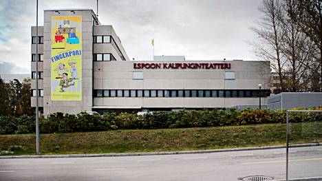 Espoon kaupunginteatteri muuttaa brändiään. Kuva vuodelta 2012.