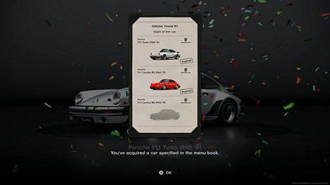 Kahvilan omistajalta tuli taas uusi menu suoritettavaksi. Näiden autojen jälkeen omistaja pitää luennon Porschen historiasta.