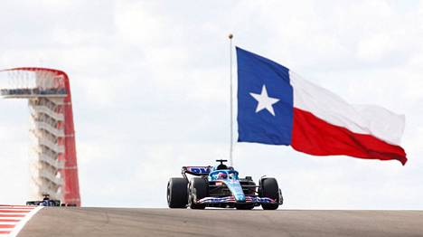 Fernando Alonso ajoi Texasissa seitsemänneksi.