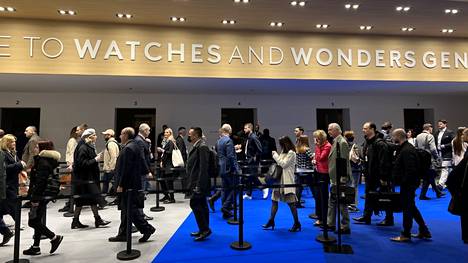 Watches & Wonders Genevessä: 22 000 vierailijaa, 38 kellovalmistajaa.
