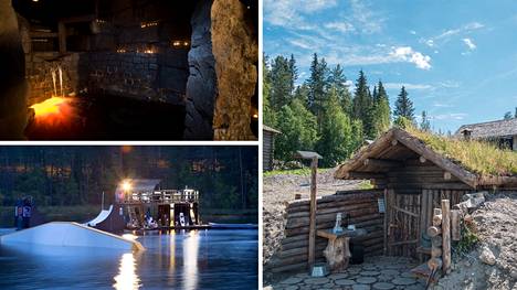 Storfinnhova Gårdin savusauna, skeitattava saunalautta ja Jämsässä sijaitseva Saunakylä tarjoavat tavallisesta poikkeavia kokemuksia saunojen ystäville.