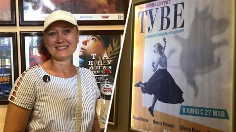Tove-elokuva tuli Venäjällä levitykseen 27. toukokuuta. Jelena Tihonova katsoi elokuvan Pietarissa. 