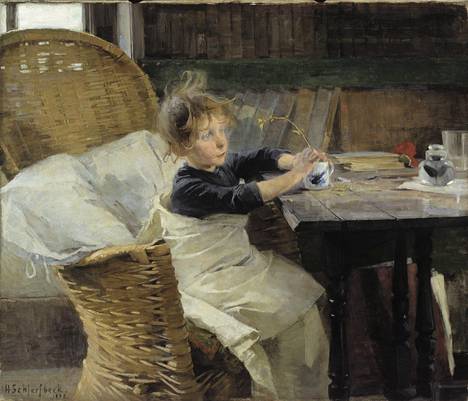 Toipilas-maalaus vuodelta 1888 on yksi Helene Schjerfbeckin tunnetuimmista teoksista.