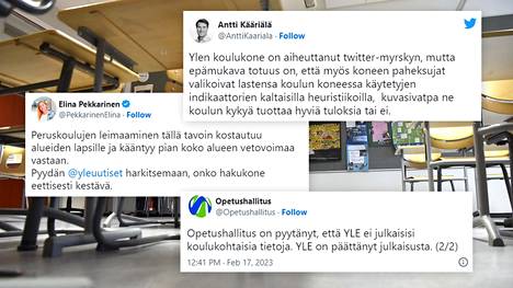 Ylen koulukone nostatti Twitter-myrskyn - Kotimaa - Ilta-Sanomat