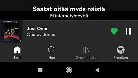 Spotify lakkasi toimimasta laajasti mobiilisovelluksella - Mobiili -  Ilta-Sanomat