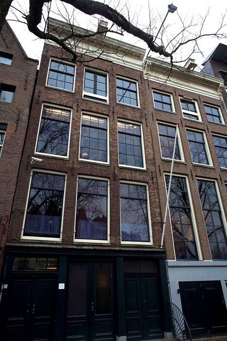 Anne Frankin kotitalo Amsterdamissa on nykyisin museo.