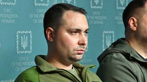 Kyryly Budanov tiedotustilaisuudessa Kiovassa syyskuussa.