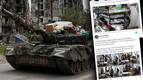 Venäläisjoukot ryöstelivät Ukrainassa ja lähettivät paketteja tonneittain kotiin.