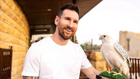 Lionel Messi vieraili Saudi-Arabiassa 1. toukokuuta.