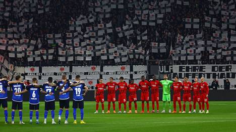 Tiistai-iltana pelattava Frankfurtin ja Darmstadtin välinen Saksan cupin ottelu alkoi hiljaisella hetkellä Turkin ja Syyrian maanjäristyksen uhrien kunnioittamiseksi.