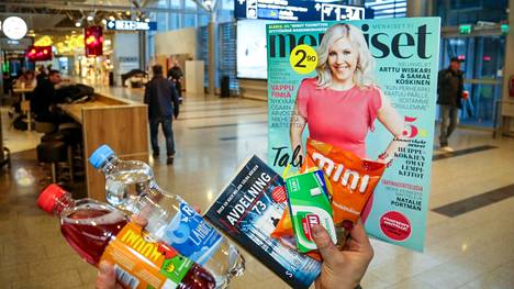 Lentokentän kioskit myyvät matkalaisille etenkin vettä, kahvia ja suklaata  - Taloussanomat - Ilta-Sanomat