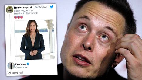 Miljardööri Elon Musk reagoi Marinin kuvaan toteamalla pääministerin vaikuttavan ”siistiltä tyypiltä”.