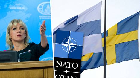 Maria Zaharova on uhitellut jo liki vuoden Suomelle ja Ruotsille Nato-pyrkimyksistä.