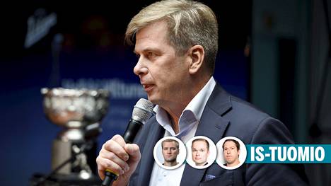 Heikki Hiltunen on sekä SM-liigan että Vaasan Sportin puheenjohtaja.