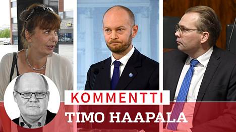 Yhteydenpito sinisten ministereihin on vaarallista Perussuomalaisten kentällä, kirjoittaa Timo Haapala.