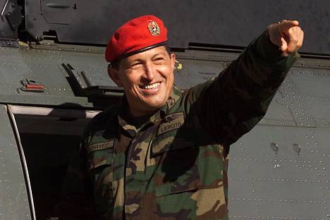 Hugo Chávez Reutersin päiväämättömässä kuvassa.