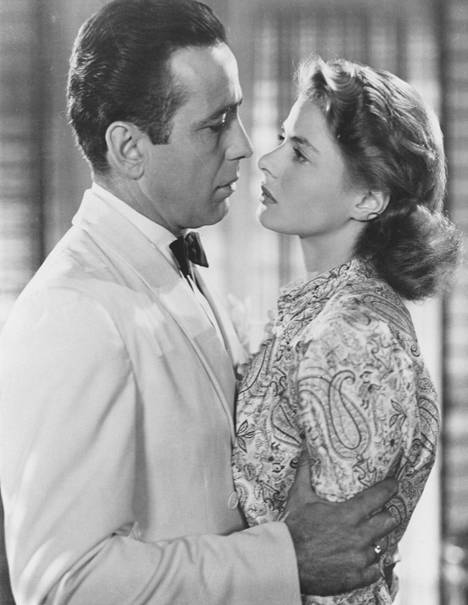 Ingrid Bergman ja Humphrey Bogart loistivat Casablancassa.