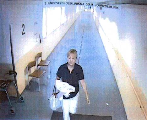 Poliisin esitutkintakuva Aino Nykoppista sairaalassa.