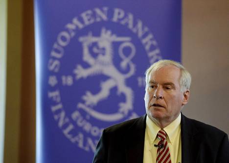 Eric Rosengren puhui tänään Säätytalolla Suomen Pankin vieraana.
