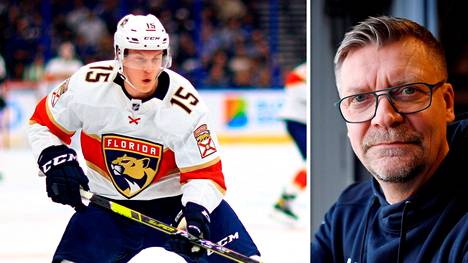 Anton Lundell on aloittanut NHL-uransa Florida Panthersin paidassa vahvasti.