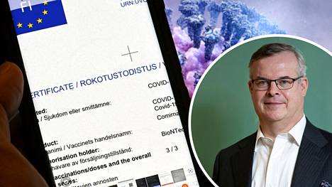 Husin diagnostiikkajohtaja Lasse Lehtonen kannattaa koronapassin muuttamista rokotepassiksi, mutta pääministeri Sanna Marinin (sd) mukaan muutoksesta voisi koitua juridisia ja perusoikeudellisia ongelmia.