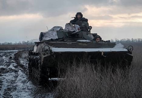 Ukrainan armeijan käytössä on muun muassa Neuvostoliiton aikainen 1960-luvulta peräisin oleva BMP-1 rynnäkköpanssarivaunu.