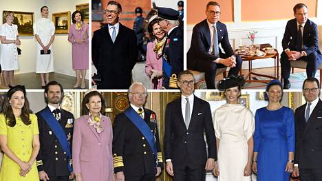 Presidenttipari tekee ensimmäisen valtiovierailunsa Ruotsiin tiistaina ja keskiviikkona 23.-24. huhtikuuta kuningas Kaarle XVI Kustaan ja kuningatar Silvian kutsumina.