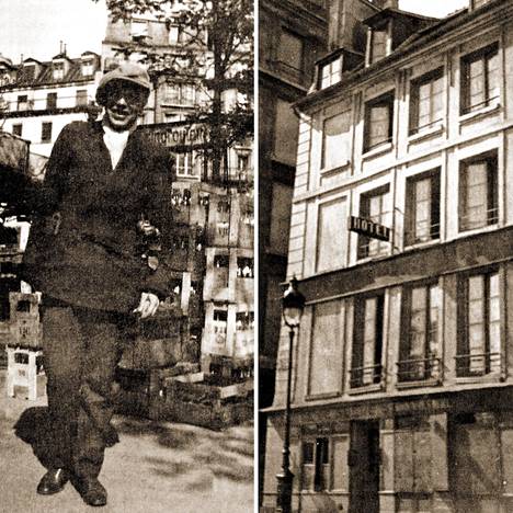 Mika Waltari kirjoitti romaaninsa Pariisissa vajaassa kahdessa kuukaudessa, kymmenen liuskaa päivässä. Waltari asui Pariisissa Hôtel de Suèdessa – pihan puolella