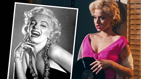 Marilyn Monroen (vas.) rooli elokuvassa Blondi vaati näyttelijältä paljon. Ana de Armas harjoitteli Marilynin tapaa puhua yhdeksän kuukauden ajan.