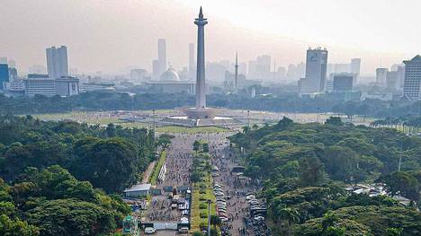 Minkä maan pääkaupunki on Jakarta.