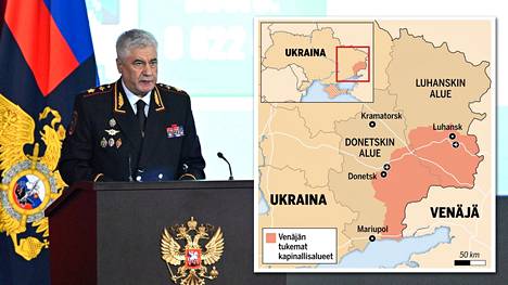 Julistaako Putin itsenäiseksi koko laajan Donbassin? Venäjän sisäministeri  vaati Putinia tunnustamaan ”historialliset rajat” - Ulkomaat - Ilta-Sanomat