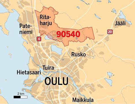 Täällä asuvat Oulun seudun rikkaat – katso oman naapurustosi tienestit -  Oulun seutu - Ilta-Sanomat