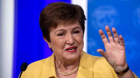IMF:n pääjohtaja Kristalina Georgieva sanoi paketin tarjoavan kriittistä taloudellista tukea. (Arkistokuva)