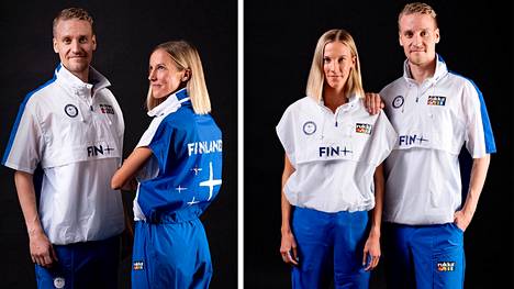 Suomen olympiaurheilijoiden edustusasut esiteltiin keskiviikkona. Pariisin kisojen alkuun on sata päivää.